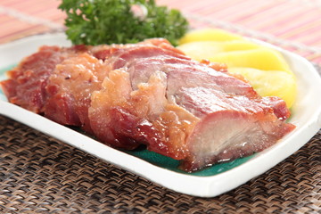roasted pork