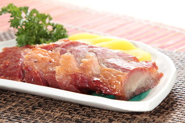 roasted pork