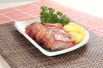 roasted pork