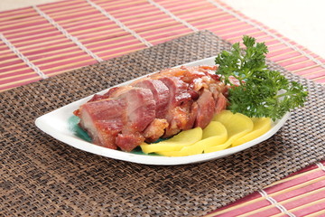 roasted pork