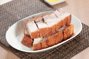 roasted pork