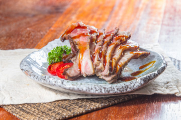 roasted pork