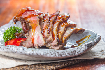 roasted pork