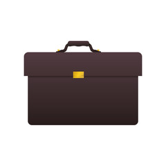 Business briefcase accesorie icon vector ilustration graphic design