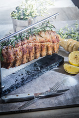 roasted pork