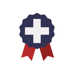 Medical healthcare service icon vector illustration graphic design