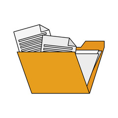 file folder icon image vector illustration design 