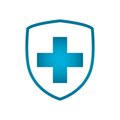 Medical healthcare service icon vector illustration graphic design
