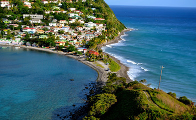 Scottshead Dominica Landscape  - 142542097