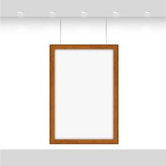 Picture frame design.Frame with shadow