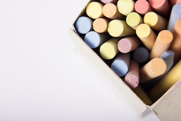 Chalks in a variety of colors.