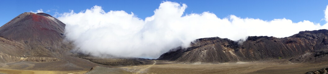 Tongariro Alpine Crossing. New Zealand