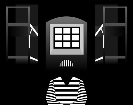 vector prisoner in prison