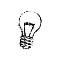 Bulb and creative ideas icon vector illustration graphic design