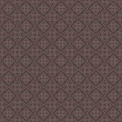 Line Thai.Thai Style Pattern Seamless Background ,Vector illustration