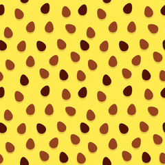 Elegant seamless easter pattern. Vector design