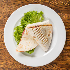 wrap sandwich