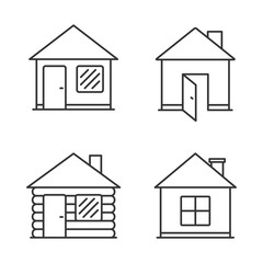 House Line Icons