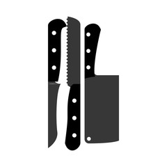 kitchen cutlery tools icons vector illustration design
