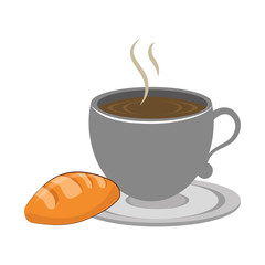 coffee cup drink isolated icon vector illustration design