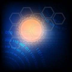 Technology abstract digital background, Vector EPS.10