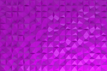 Fototapeta na wymiar Pattern of violet pyramid shapes