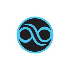 qb logo vector in circle