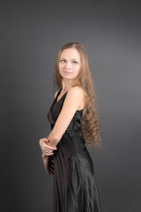 Fototapeta premium Girl with long hair