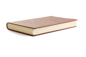 Old book isolated on a white background