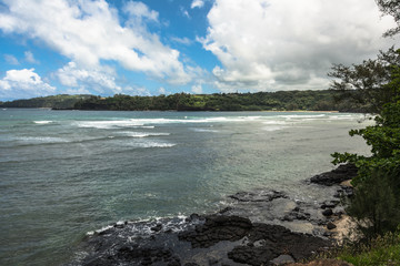 Kalihiwai coast, Kauai, Hawaii
