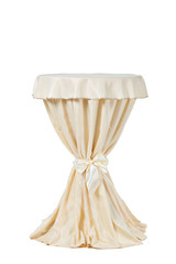 table isolated on white background