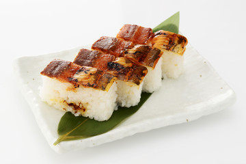 アナゴの押し寿司