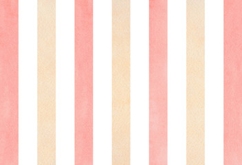 Watercolor striped background.