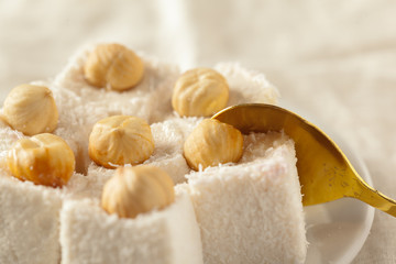 traditional eastern desserts on the table