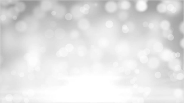 White Particles Abstract Background
