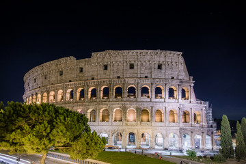 Fototapeta na wymiar Coliseo en Roma