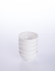 Fototapeta na wymiar bowl or ceramic bowl on a background.