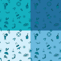 Four Background in Different Colors