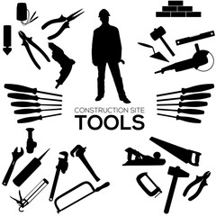 Set of construction tools