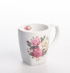 cup or ceramic mug on the background.