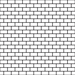 Brick pattern. Seamless vector background