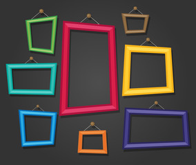 Cartoon Photo Picture Painting Drawing Frame