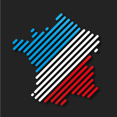 carte,france