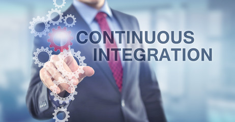 Continuous Integration / Businessman
