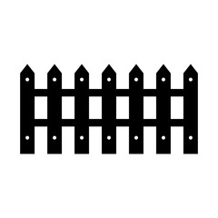 farm fence isolated icon vector illustration design