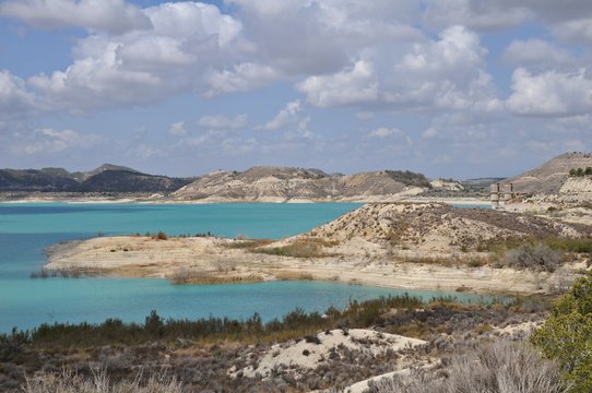 Panorama del embalse de La Pedrera