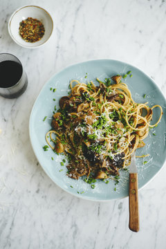 Plate od spaghetti