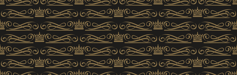 Fototapeta premium Seamless Art Deco Pattern. Art deco design 