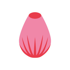 cute flower isolated icon vector illustration design