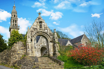 Eglise Notre-Dame , Châteaulin, Finistère, Bretagne, France 